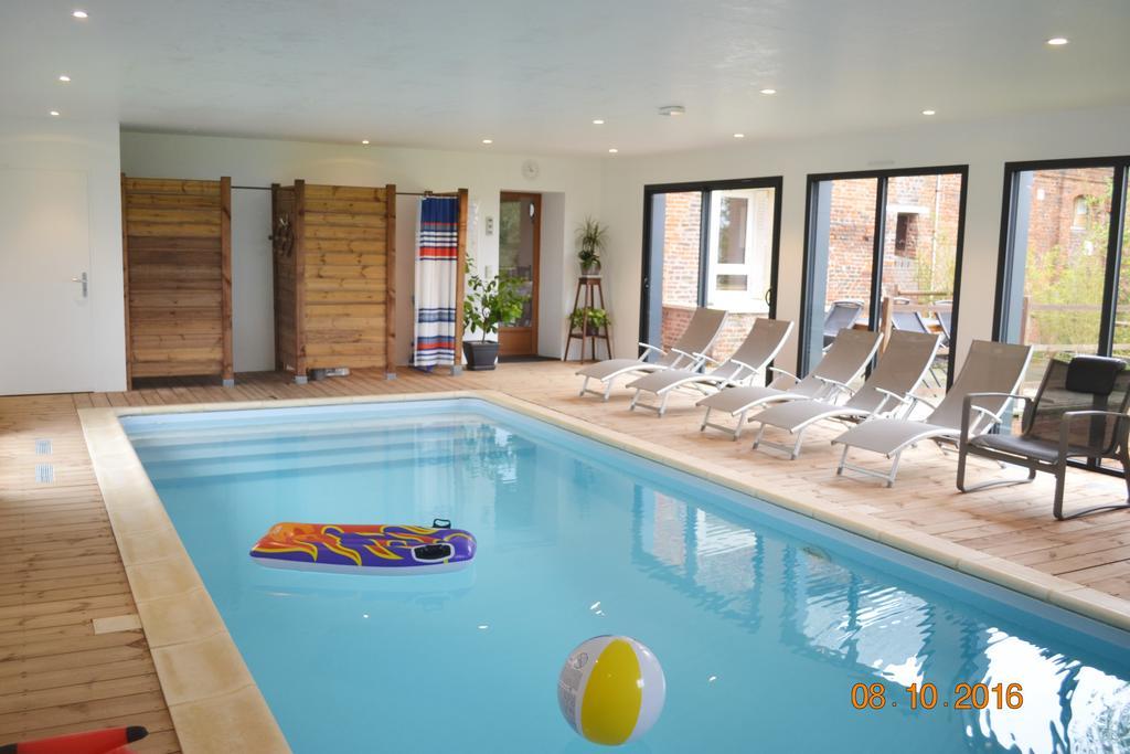 Piscine Interieure Privee Chauffee Toute L Annee Et Spa St Martin Saint-Martin-l'Hortier Esterno foto